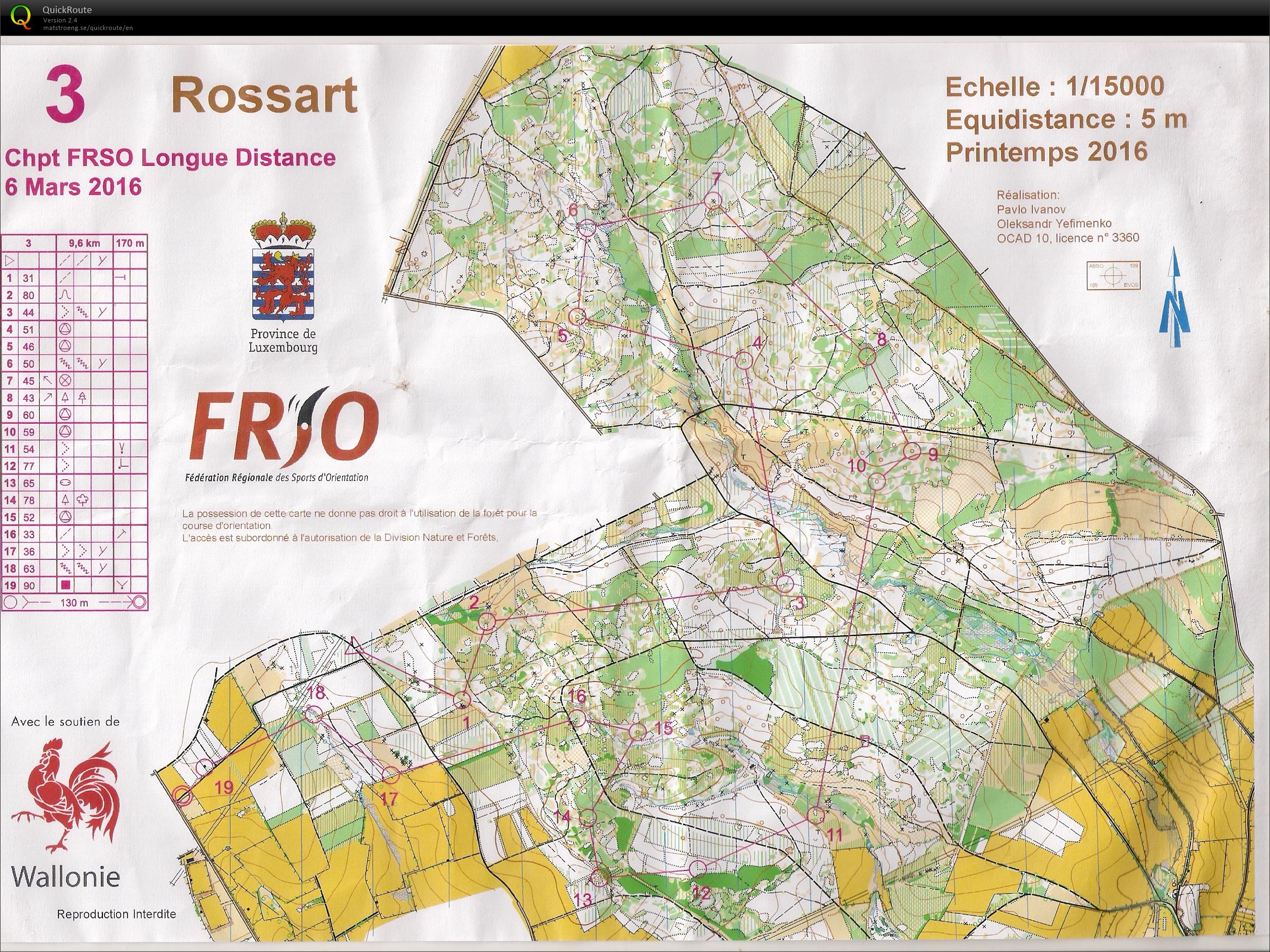 Chpt FRSO Longue Distance (06/03/2016)