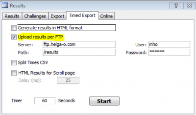 FTP transfer