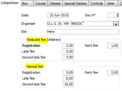 Fees