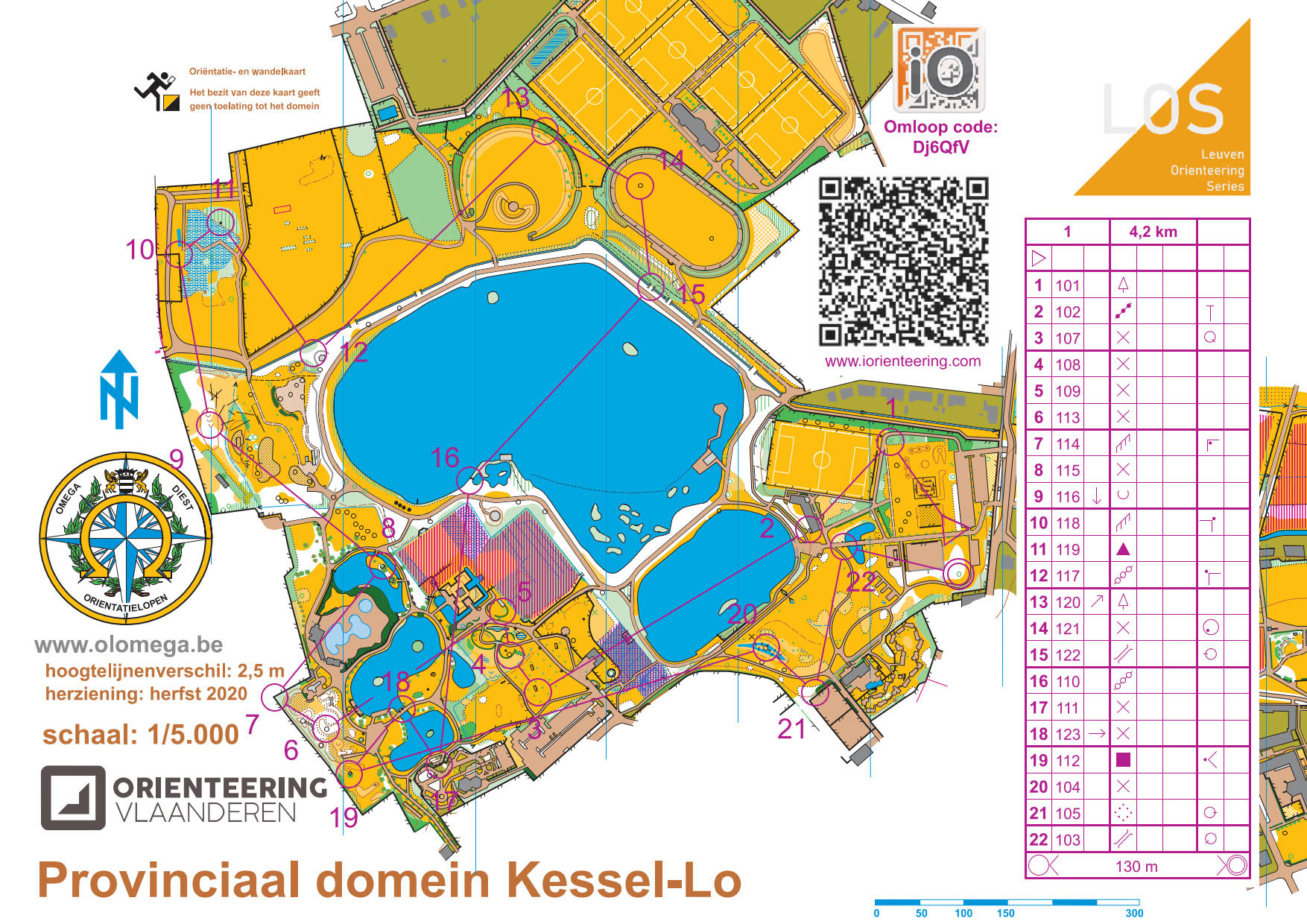 IOrienteering Kessel-Lo Lang (02/01/2021)