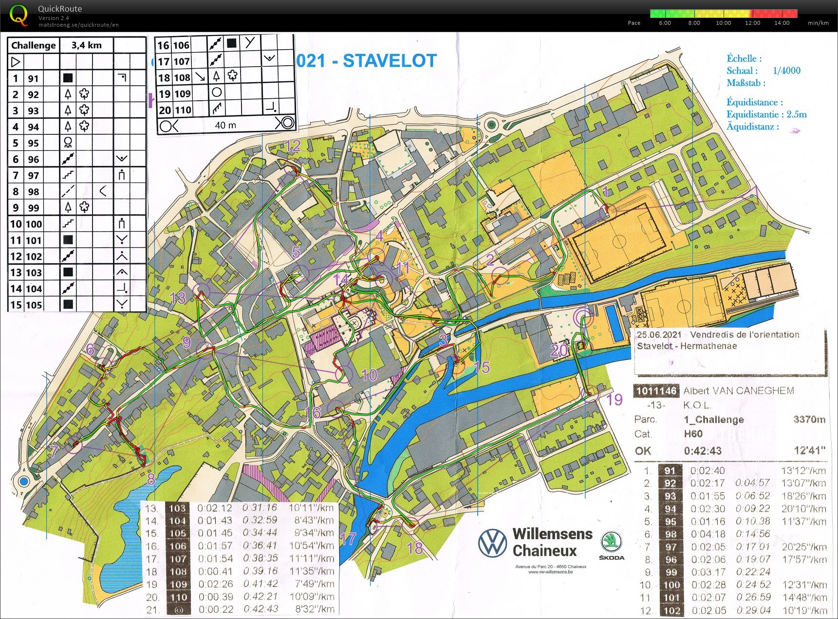 Stavelot Challenge (2021-06-25)