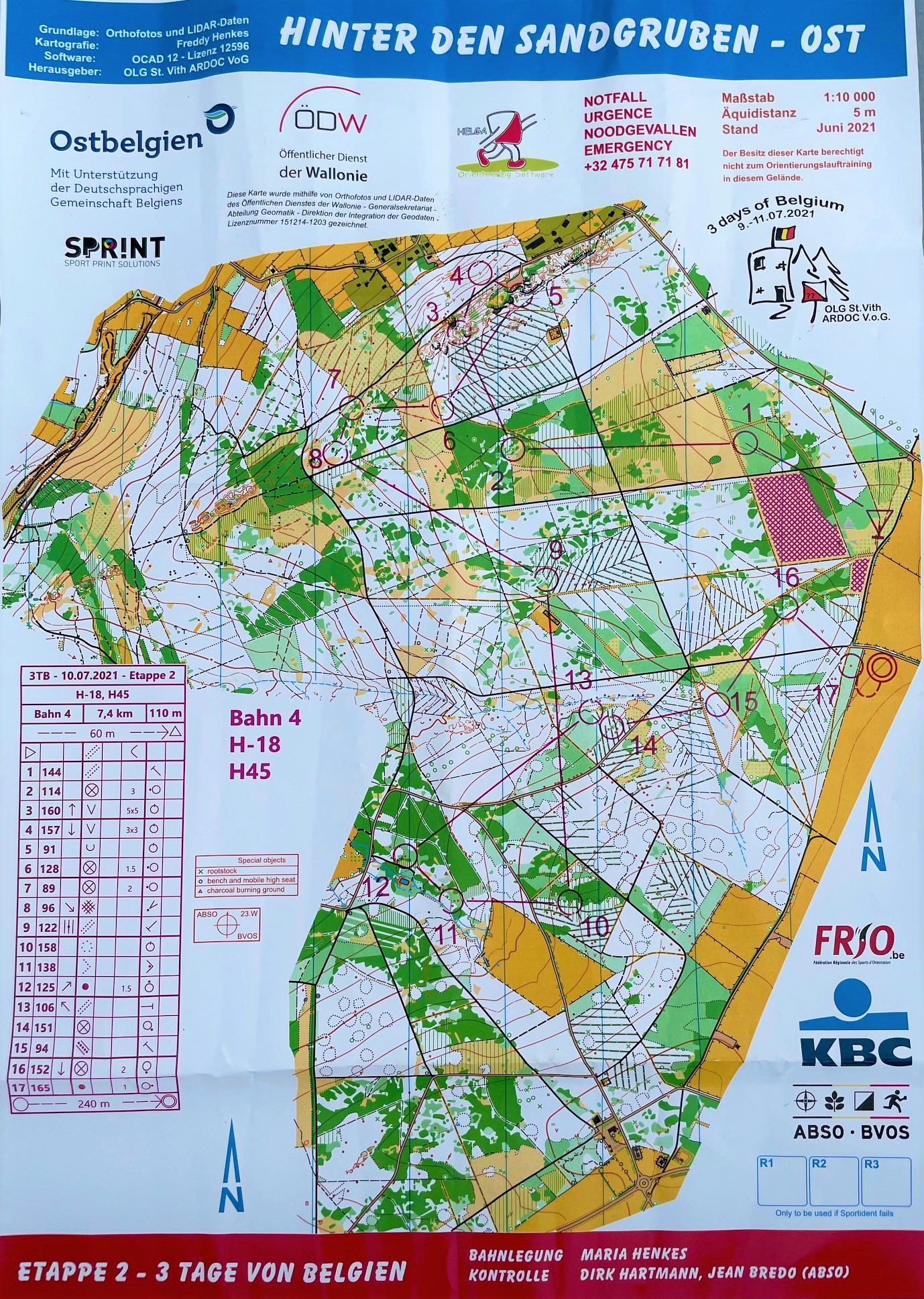 3 daagse van Belgie : Hinte der Sandgruben Ost (10-07-2021)