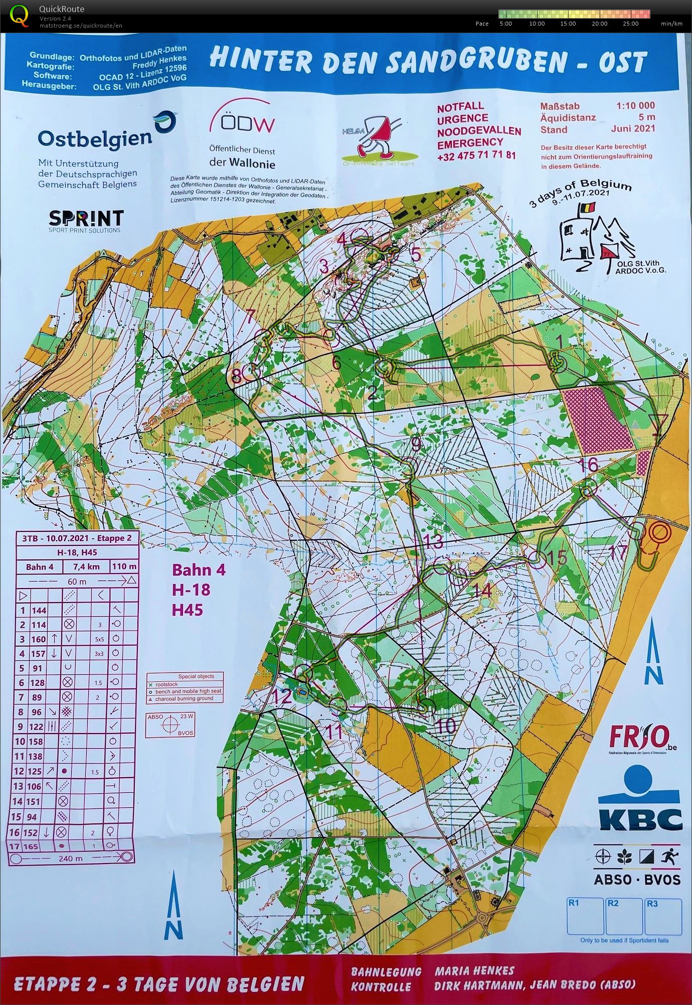 3 daagse van Belgie : Hinte der Sandgruben Ost (10/07/2021)
