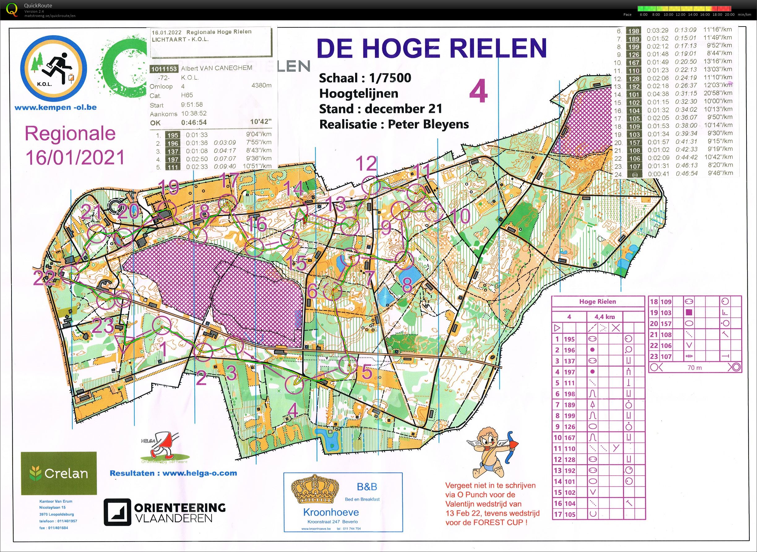 Hoge Rielen (16/01/2022)