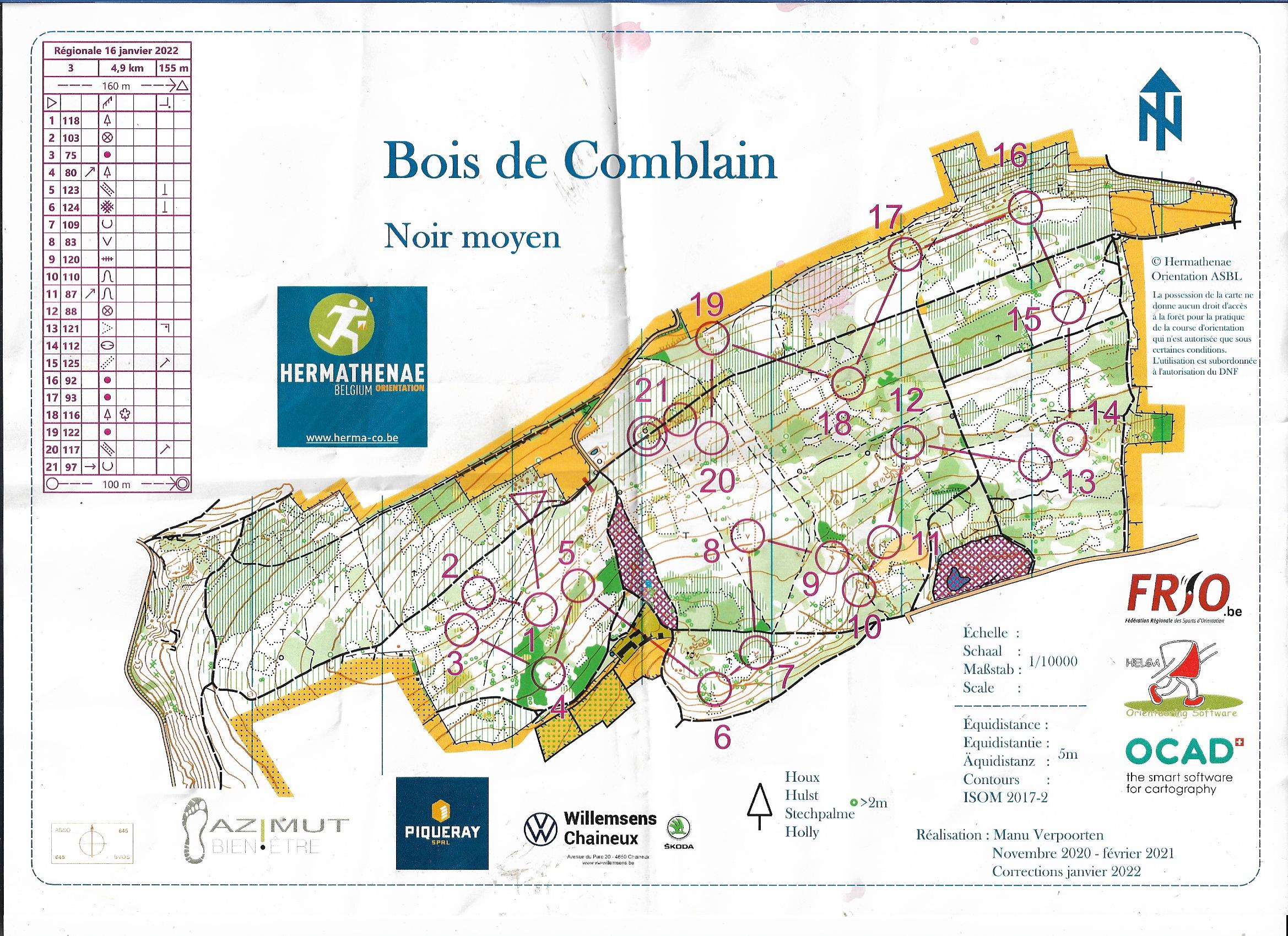 Bois de Comblain (16/01/2022)