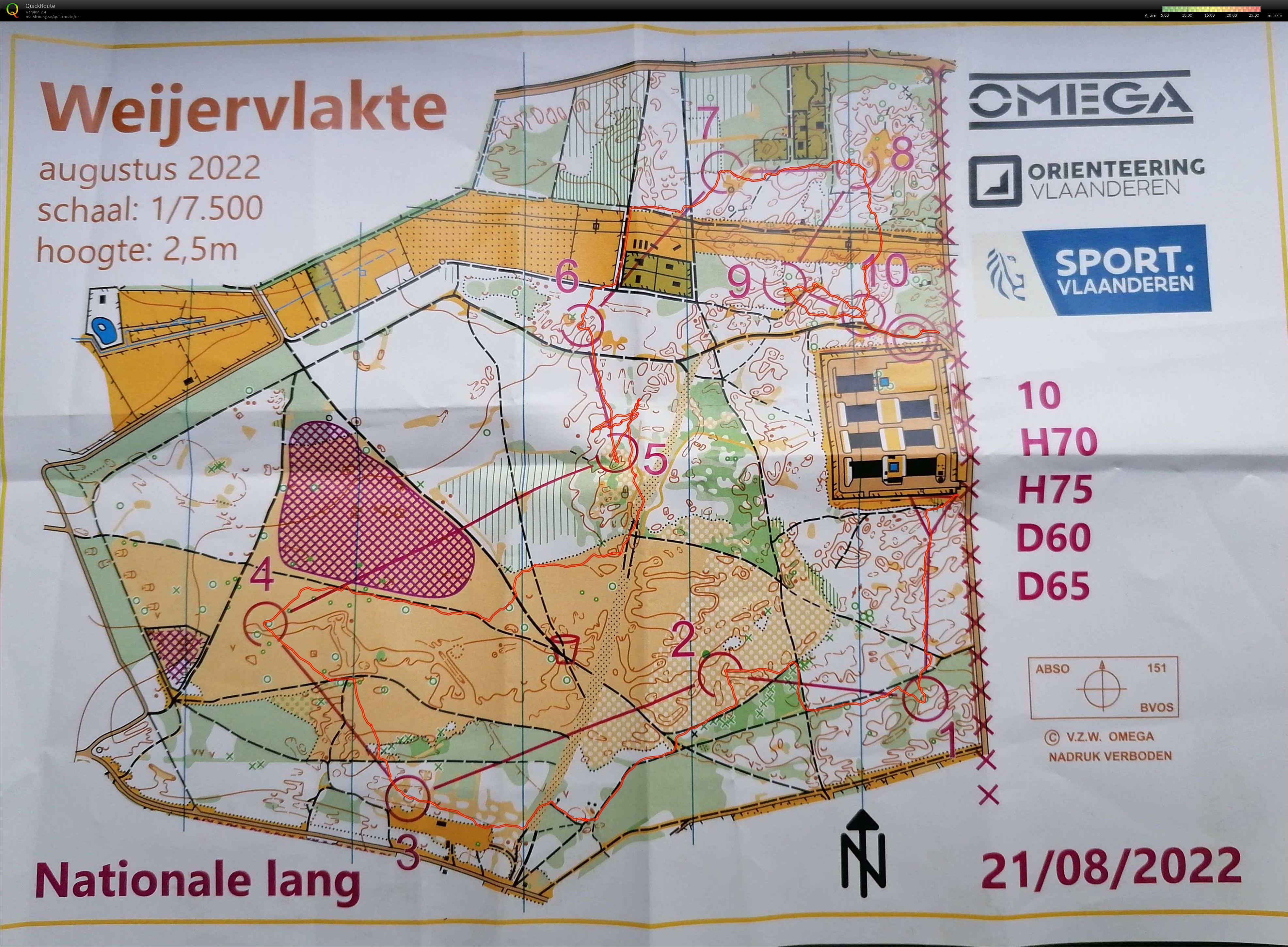 Weijervlakte 1/7500 (21/08/2022)