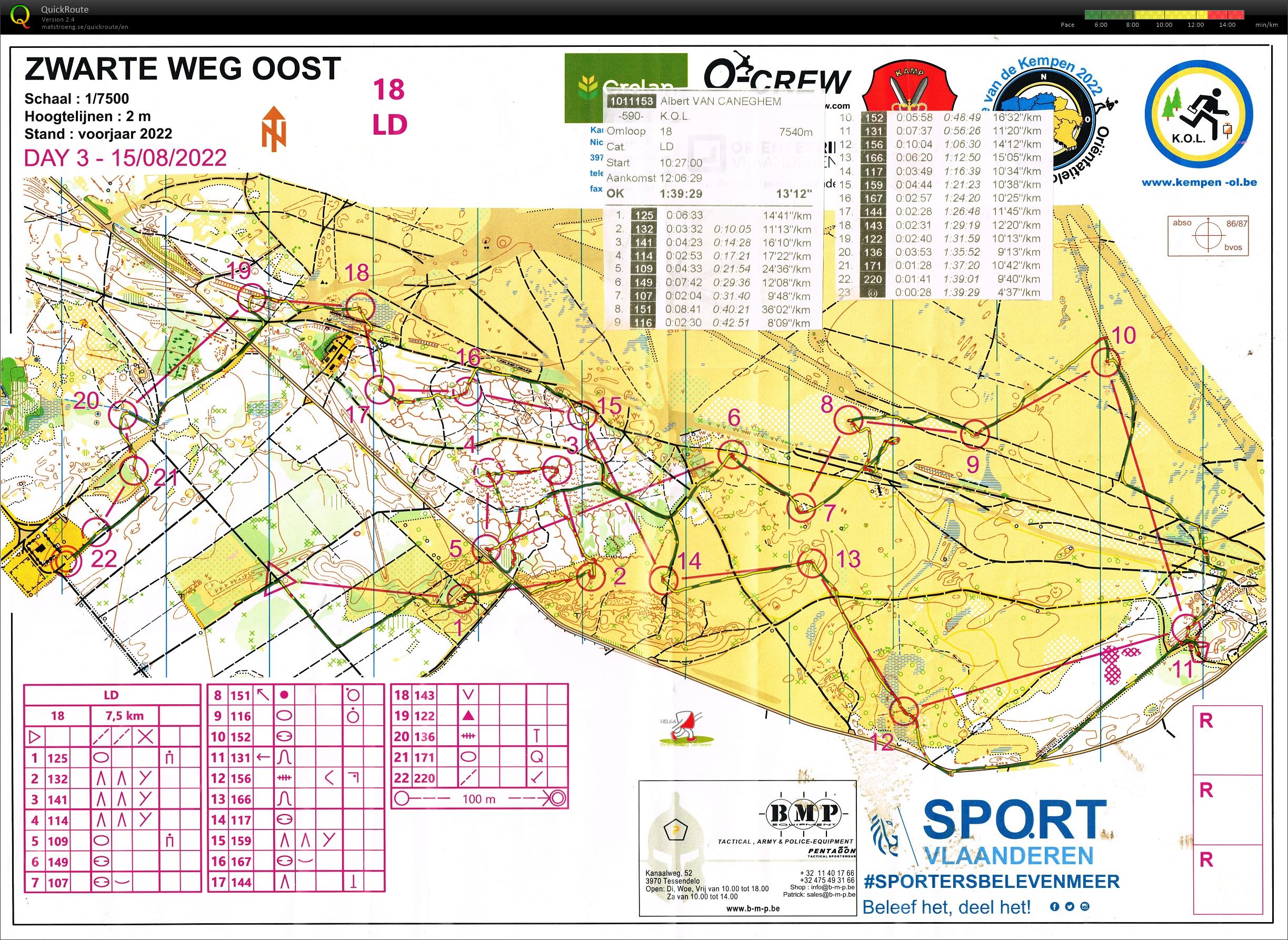 Zwarte weg Oost 3DvK Dagomloop (2022-08-15)