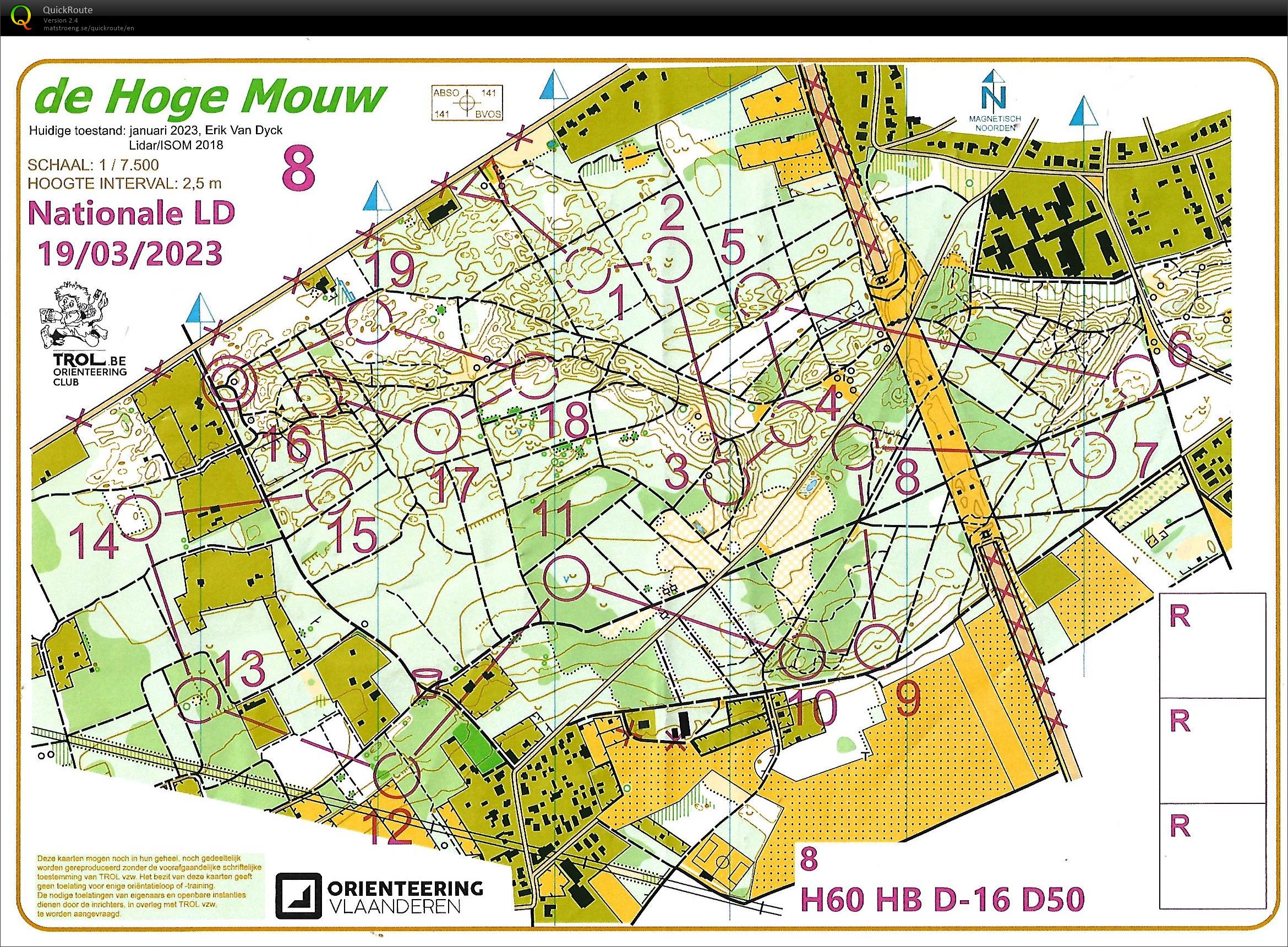 Nationale LD - Parcours 8 (19/03/2023)