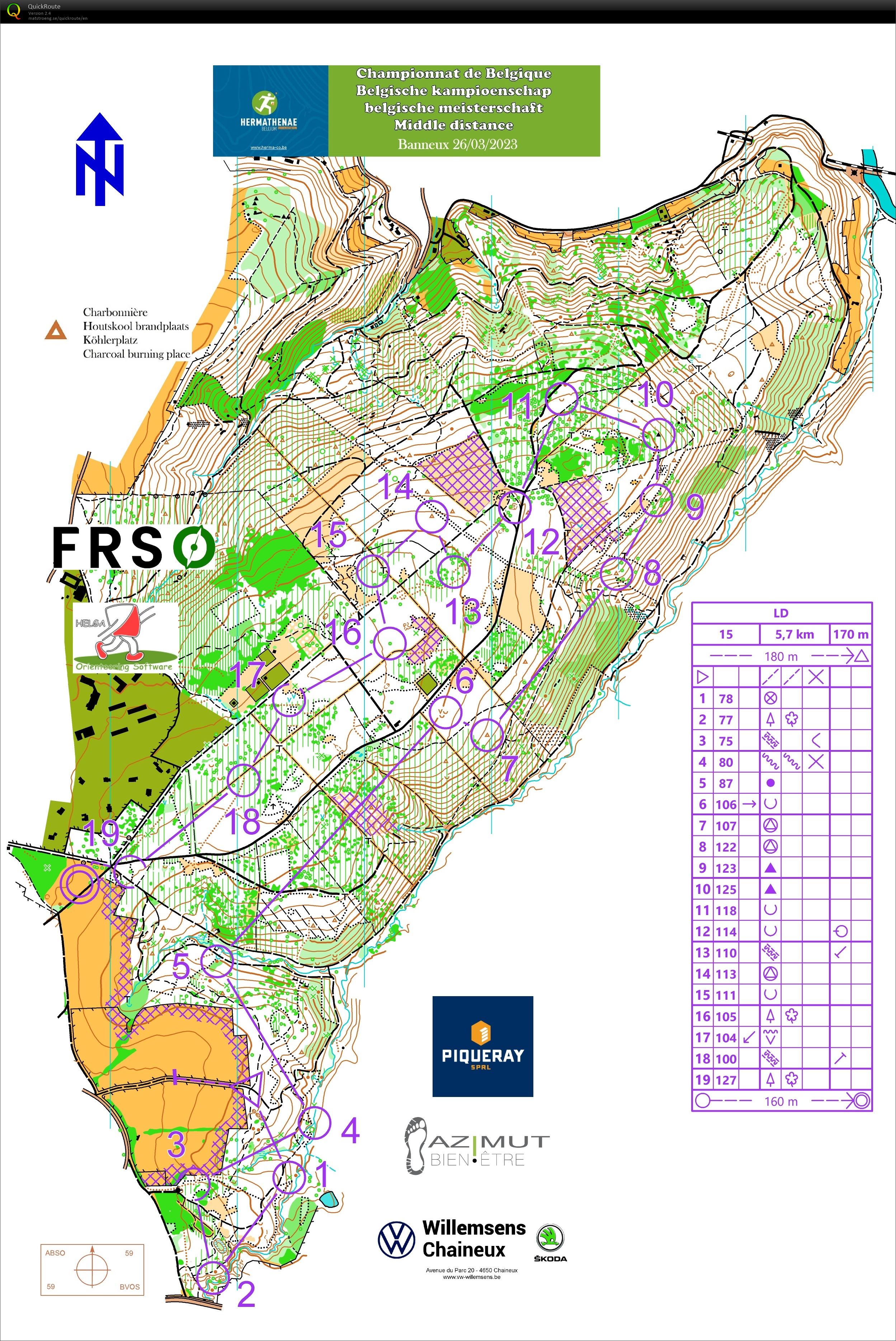 CB Moyenne distance - Parcours LD (2023-03-26)