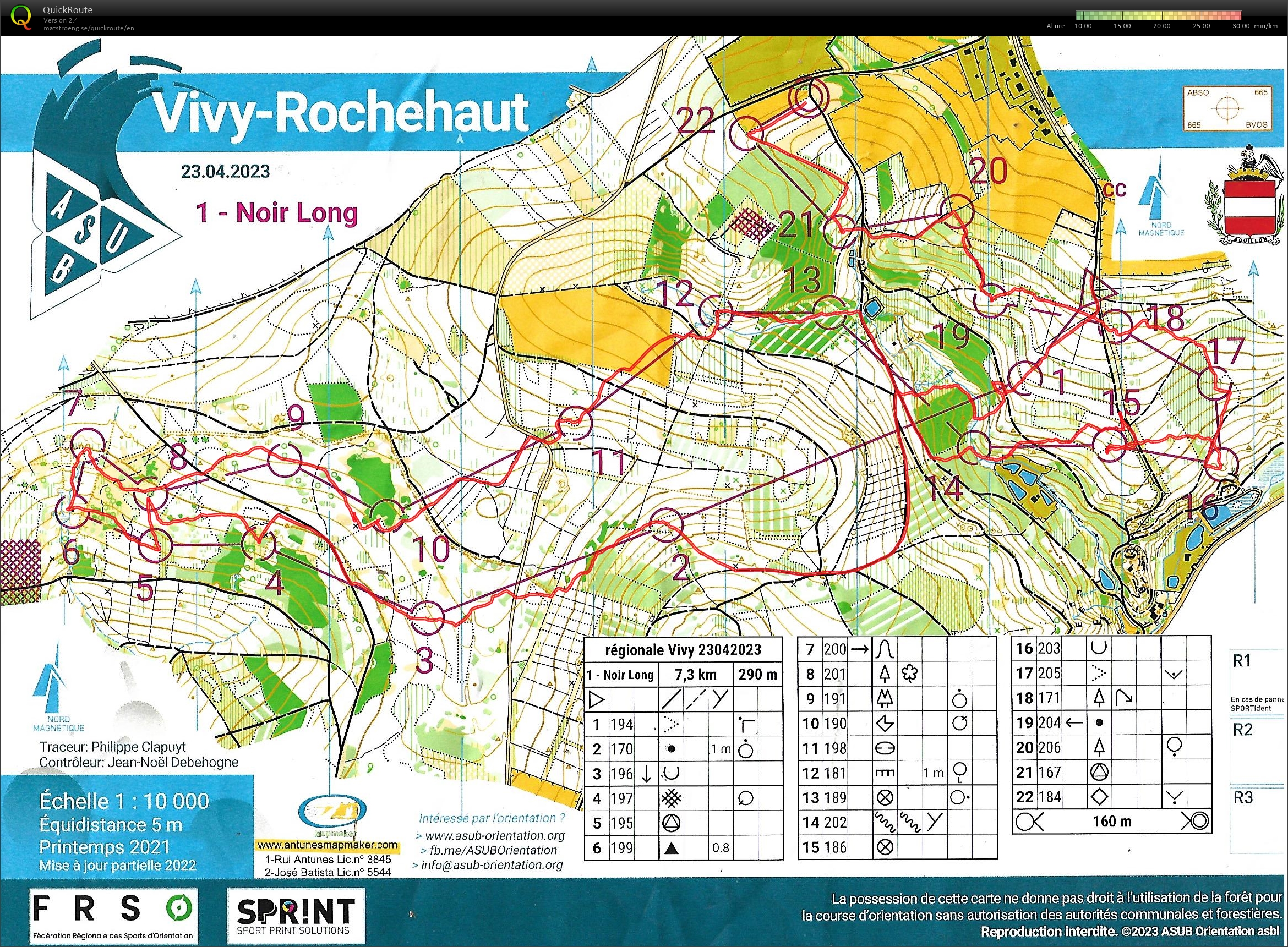 Course Régionale (23/04/2023)