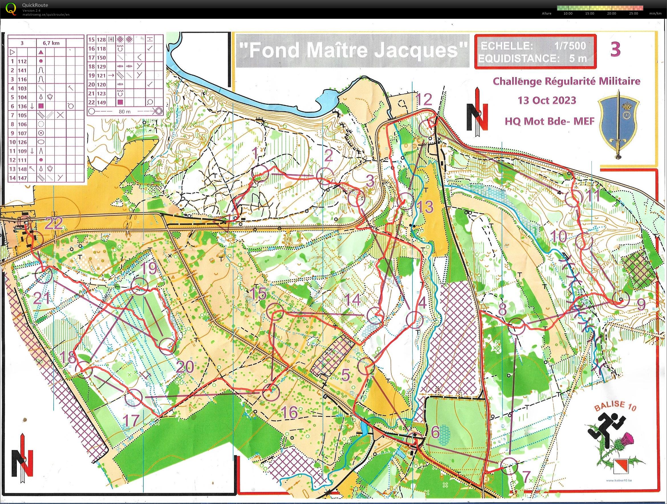 Challenge Régularité Militaire (2023-10-13)